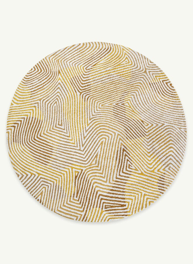 Килим Yellow Hippy